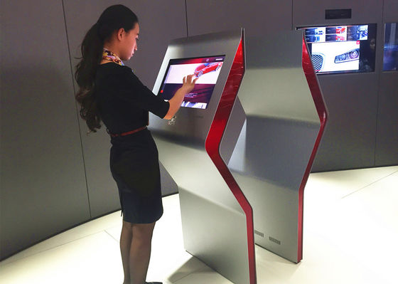 China Vertikale Anzeigen-wechselwirkender Touch Screen Kiosk 32&quot; 43&quot; 55&quot; 50&quot; 65&quot; Größe für Krankenhaus/Schulen fournisseur