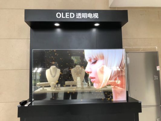 China Leichte transparente OLED-Anzeige mit hoher ausgeglichenes Glas-Einschließung fournisseur