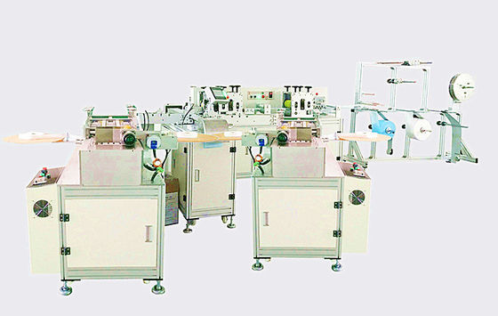 China 3 Falten-Gesichtsmaske-Hersteller-Maschine mit Computer PLC Programmierungssteuerung fournisseur