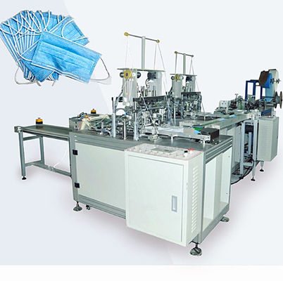 China Kompaktbauweise-chirurgische Maske, die Maschine mit guter Stabilität herstellt fournisseur