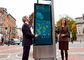 55 Zoll 65 Zoll wechselwirkende Wayfinding-Kiosk-Gewohnheit im Freien angenommen für Straße/Block fournisseur