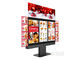 Kundengebundene wasserdichte freie stehende LCD-Anzeige der digitalen Beschilderung für hohe Weise fournisseur