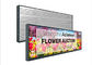 Ultra breite Stange ausgedehnte Stangen-Anzeige LCD-Anzeigen-/LCD für Supermarkt-Regal fournisseur