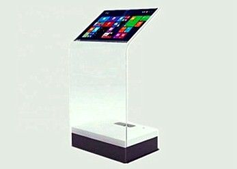 China 30&quot; wechselwirkende Hologramm-Werbungs-Anzeigen-transparenter Noten-Folien-Kiosk fournisseur