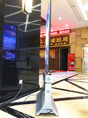 China Glaswerbungs-transparentes Anzeigefeld, OLED klären Noten-Bildschirmanzeige fournisseur