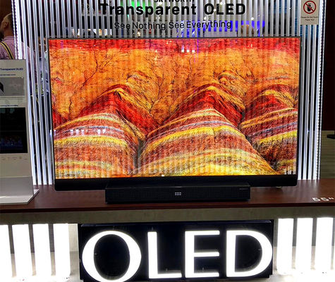 China Kleines flexibles transparentes OLED-Anzeigefeld mit hoher Bildwiederholfrequenz fournisseur