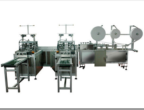 China PLC steuern chirurgische Masken-Maschine, medizinische Wegwerfgesichtsmaske-Maschine fournisseur
