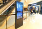 Super dünner Infrarot-/kapazitiver Touch Screen Monitor-Kiosk errichtet im Drucker für die Werbung fournisseur