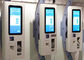 Kiosk-Touch Screen Boden-stehende Art Digital-öffentlicher Information mit Thermal-Drucker fournisseur